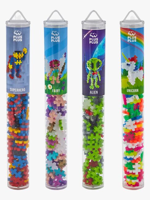 Plus-Plus Byggset med Basplatta & Tub Figurer 4x100 Delar