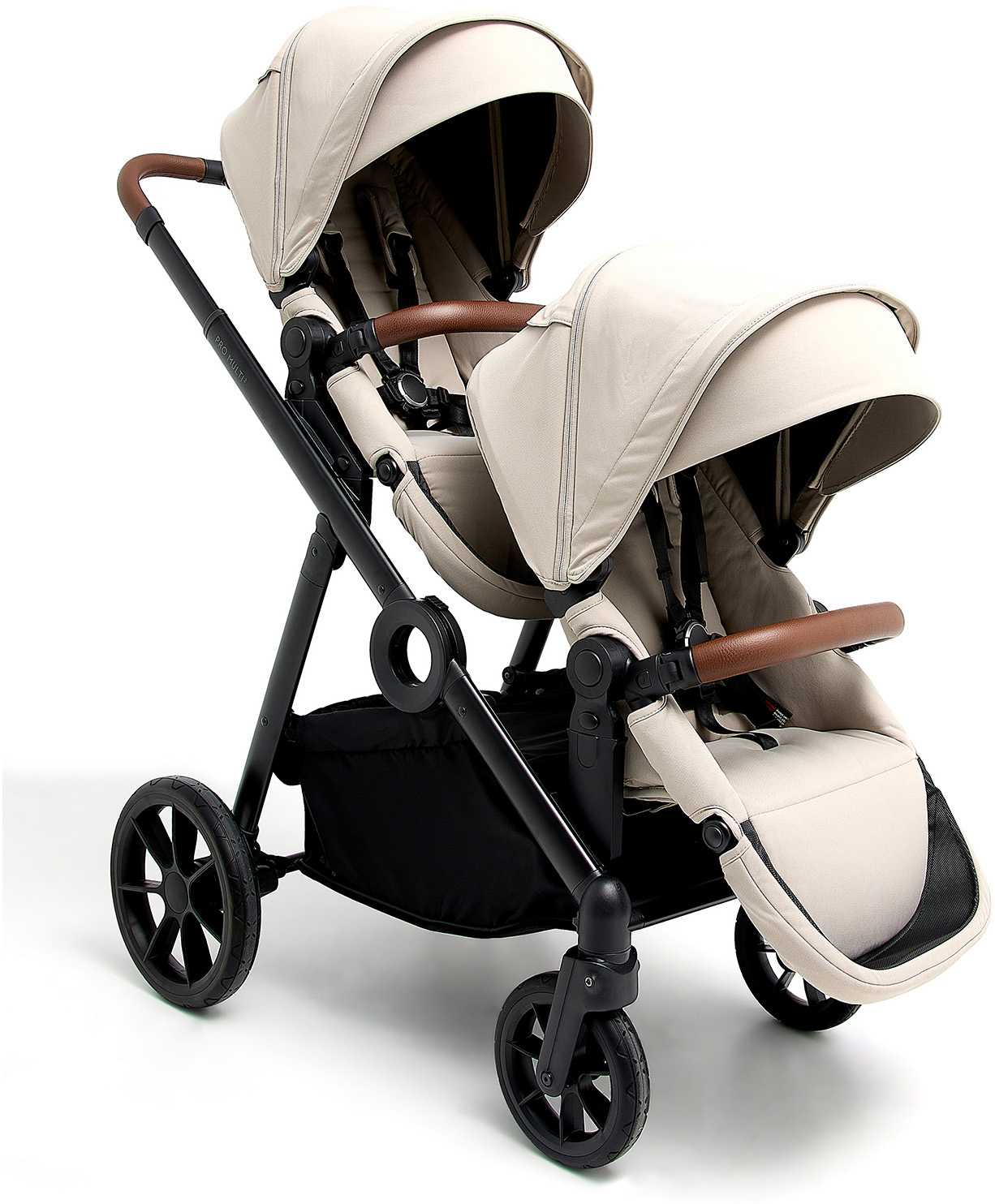 Beemoo Pro Multi 2 Syskonvagn Latte Beige