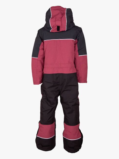 Lindberg Alpine Overall, Black/Cerise