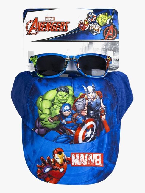 Marvel Avengers Keps & Solglasögon, Blå