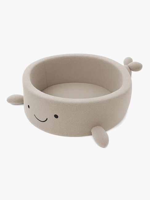 MeowBaby Boucle Whale Bollhav, Oat Biscuit Beige