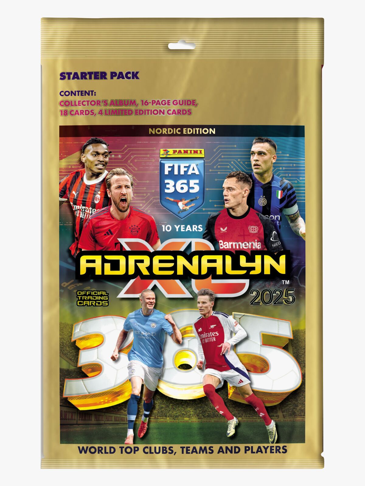 FIFA 365 Adrenalyn XL 2025 Samlarkort Startpaket
