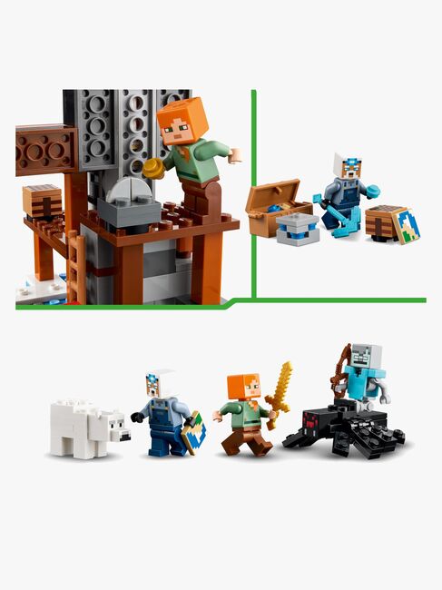 LEGO Minecraft 21277 Spetshackegruvan