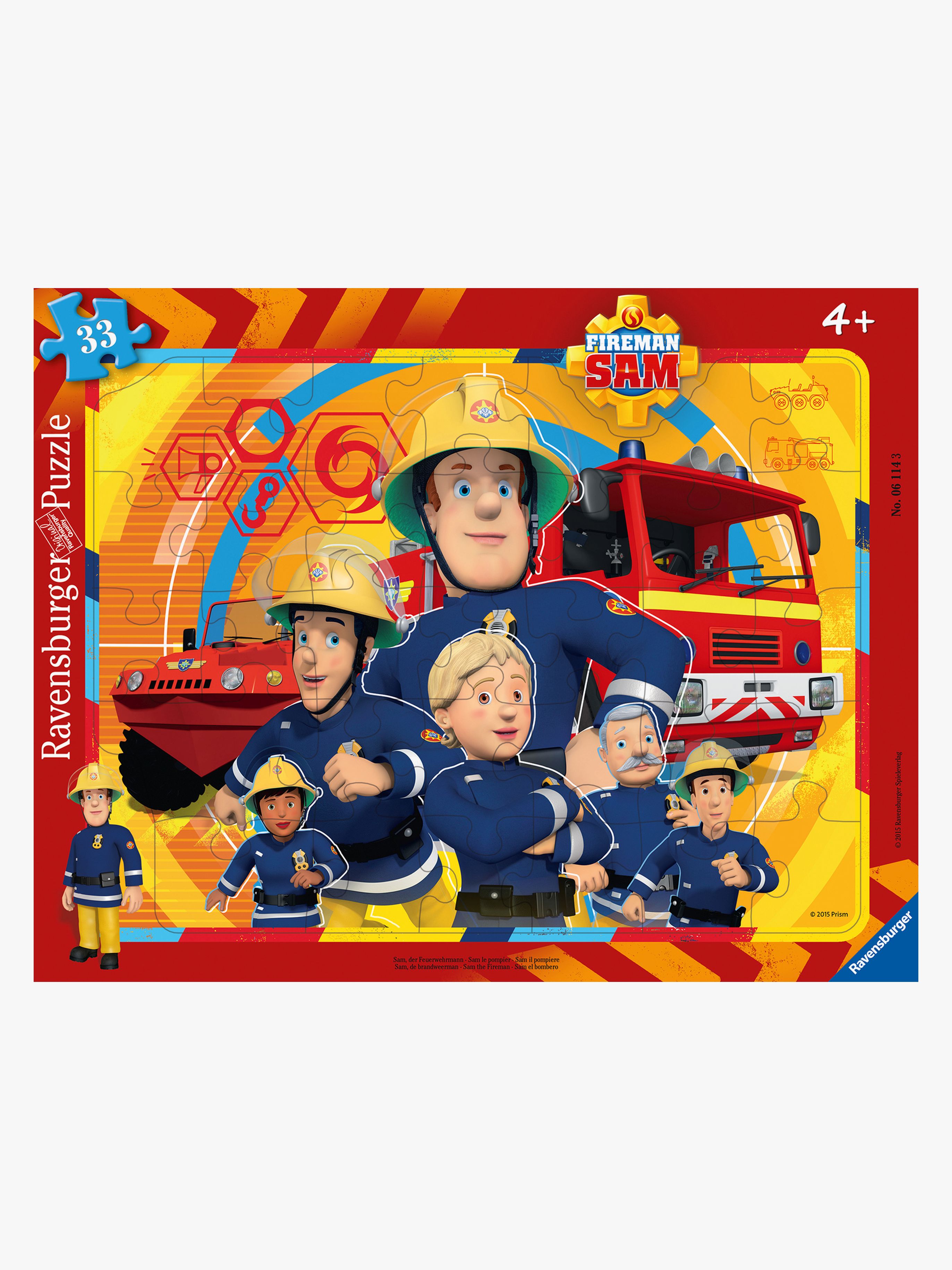 Ravensburger Rampussel Brandman Sam 33 Bitar