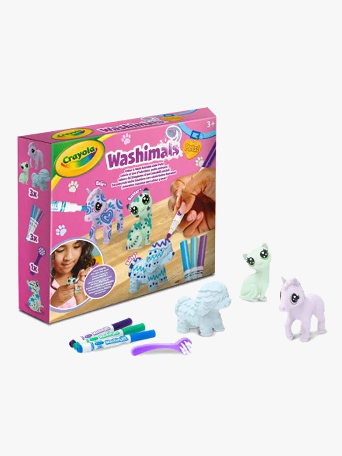 Crayola Washimals Pysselset Pastel Pets