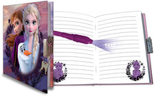 Disney Frozen 2 Dagbok Med Lås Och Magisk Penna