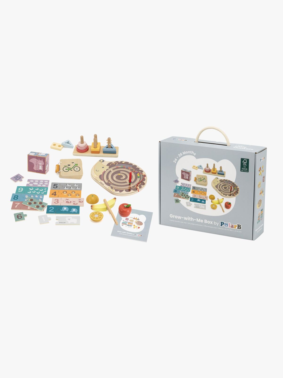 PolarB Grow-with-Me Aktivitetsset Little Thinkers 24-36 Mån