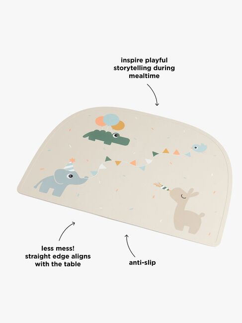 Done By Deer Celebration Bordsunderlägg Silikon, Sand