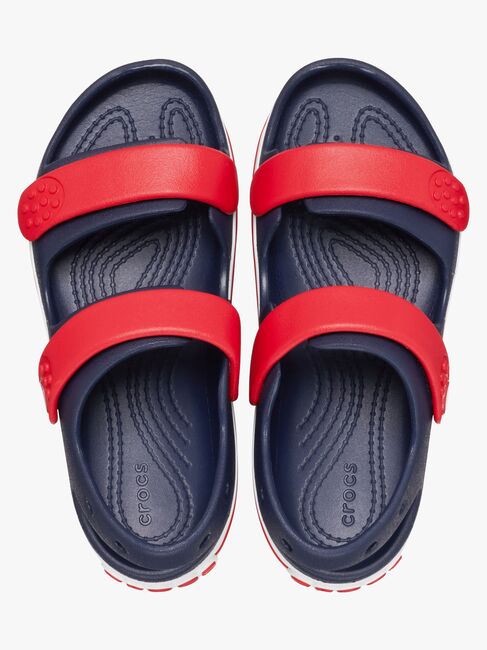 Crocs Crocband Cruiser Kids Tofflor, Navy/Varsity Red