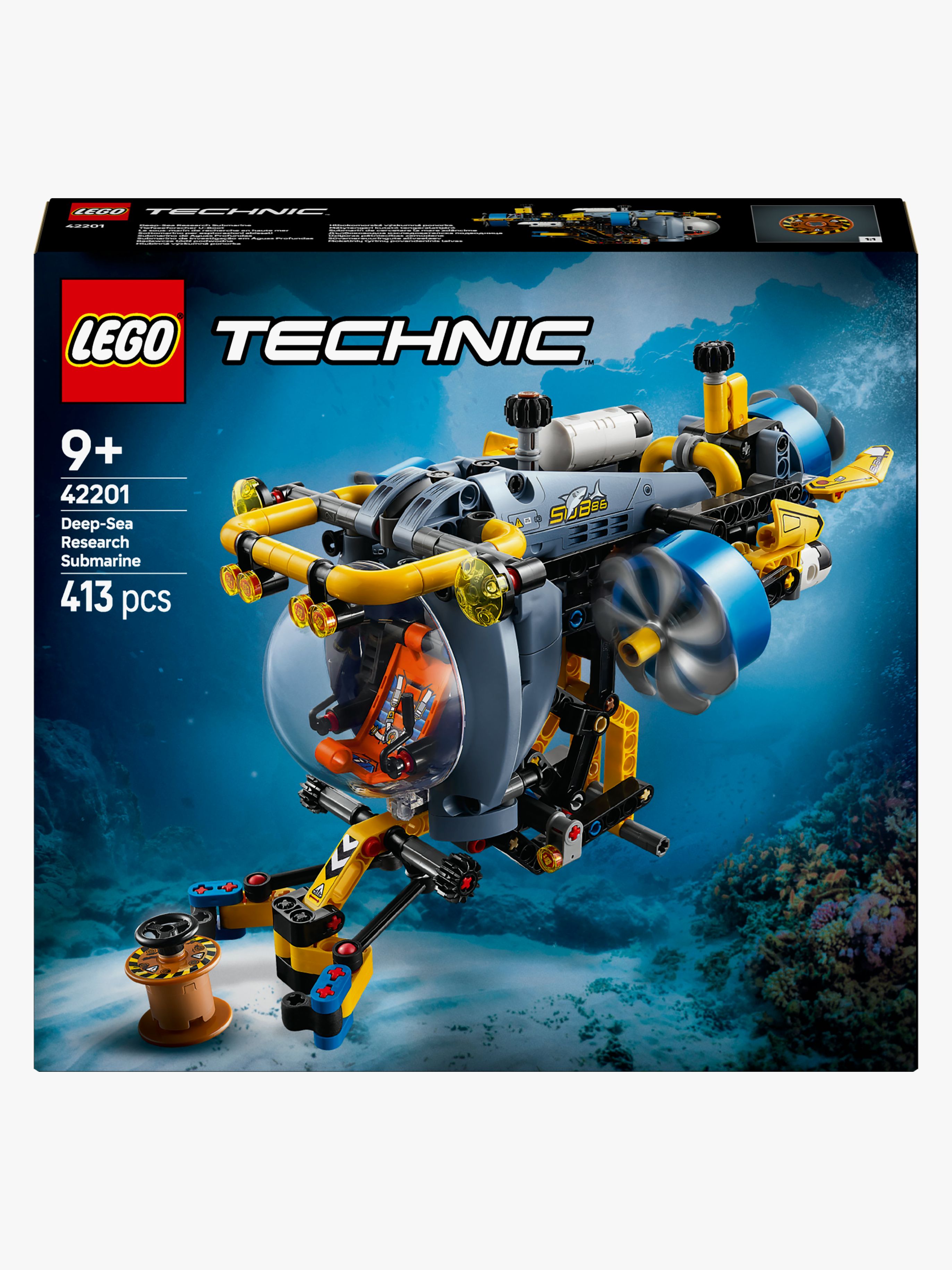 LEGO Technic 42201 Ubåt för djuphavsforskning