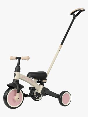 QPlay Stager 3-in-1 Umbaubares Dreirad, Rosa