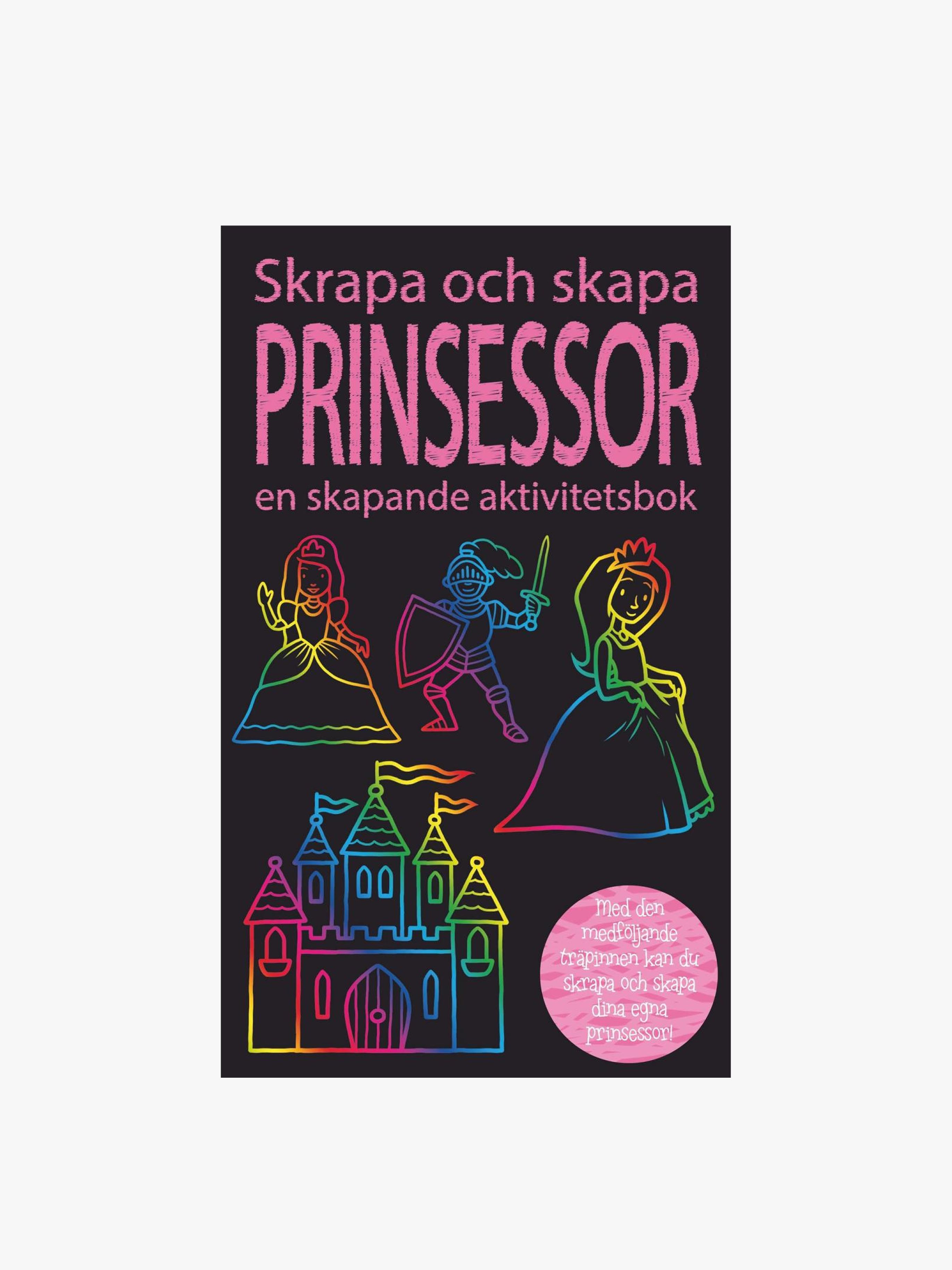 Barthelson Förlag Skrapa Och Skapa Prinsessor