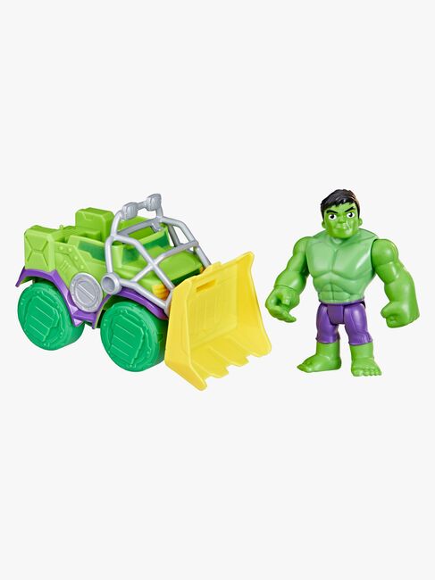Spidey And His Amazing Friends Figur med Fordon Hulk Truck