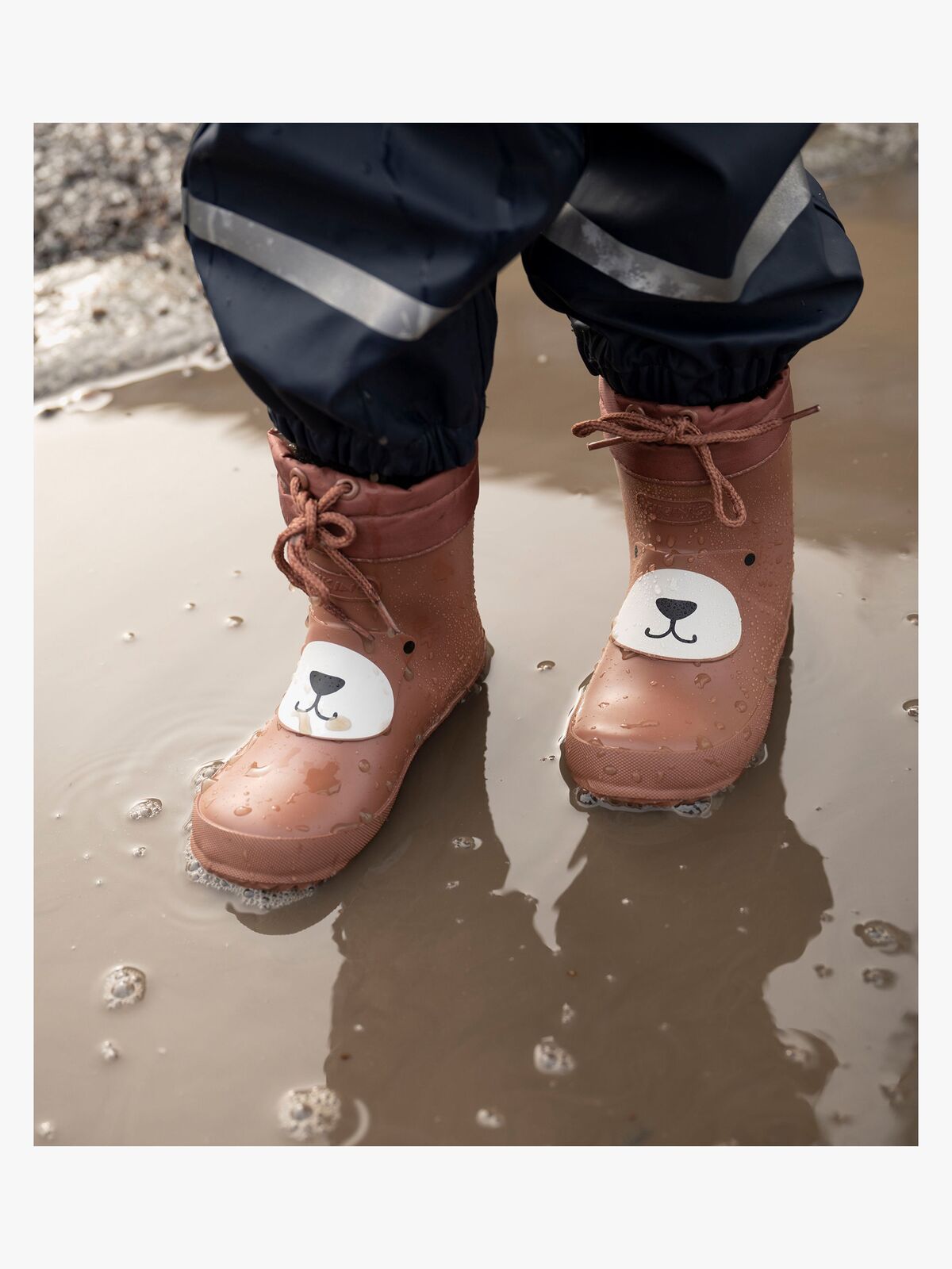 Viking Alv Indie Print Gummistövlar, Cognac