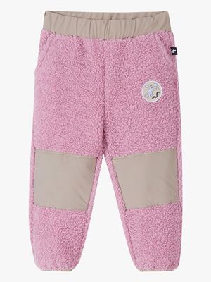 Reima Moomin Lustig Fleecebukser, Grey Pink