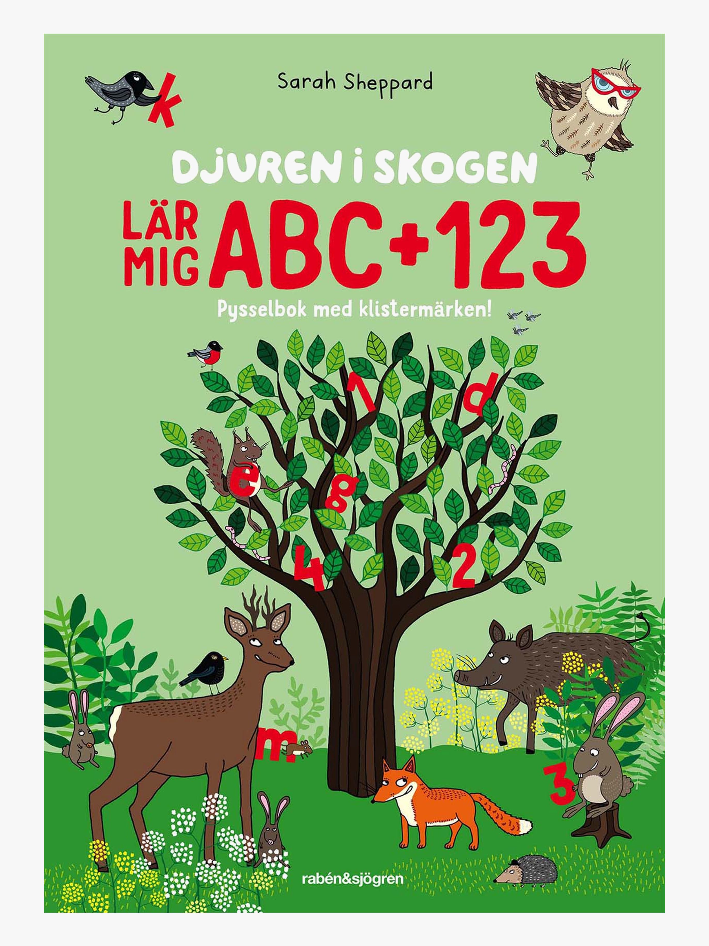 Rabén &  Sjögren Djuren I Skogen Lär Mig ABC &  124
