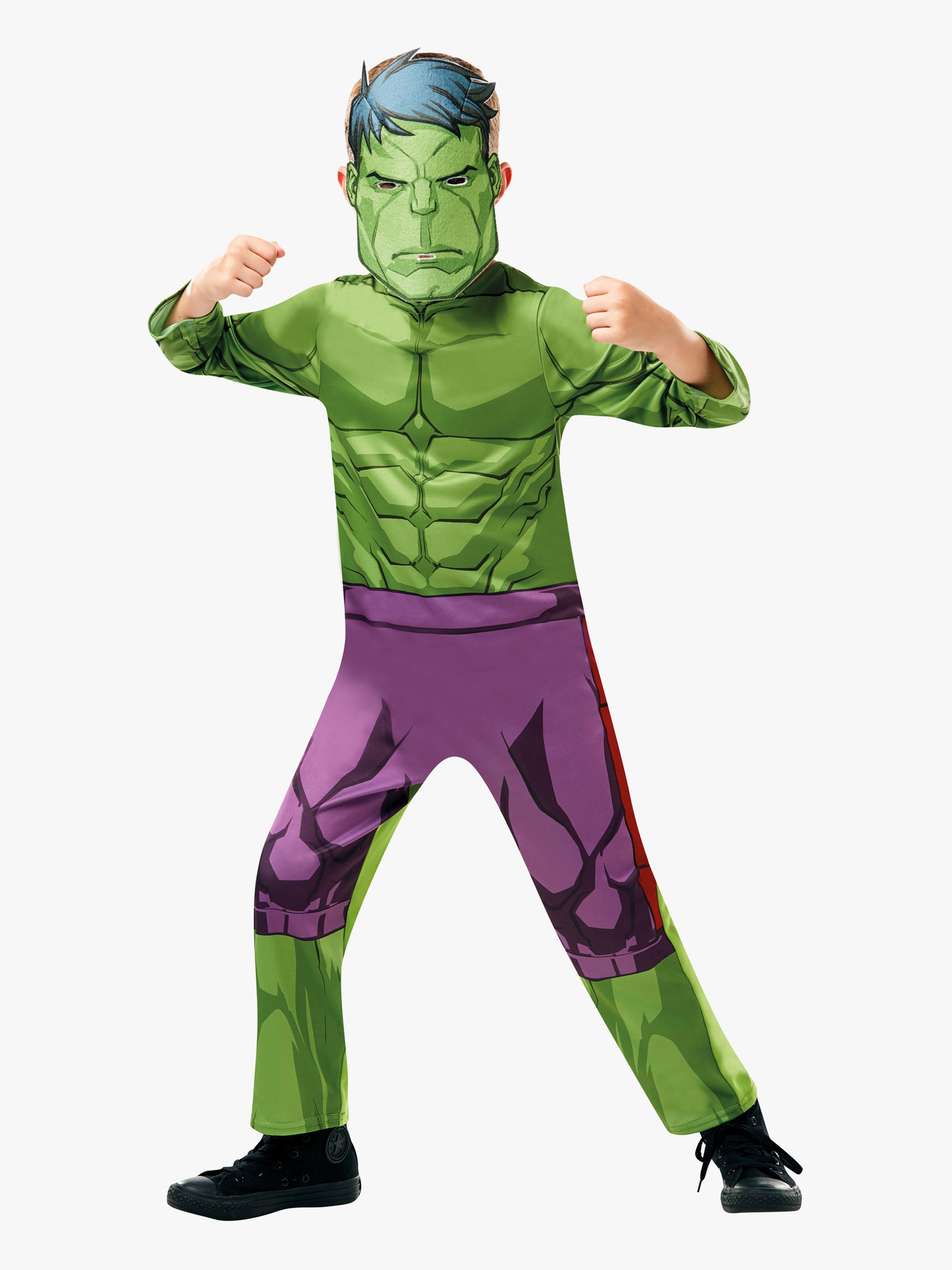 Marvel Avengers Utklädnad Hulken, 7-8 år