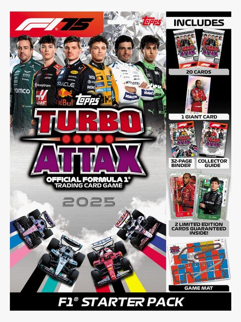 Topps Formula 1 Samlarkort Turbo Attax Startpaket