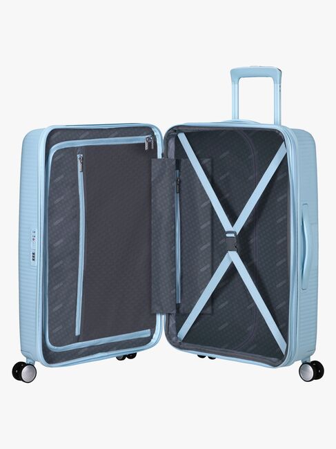 American Tourister Soundbox Spinner Resväska 71,5L, Pastel Blue