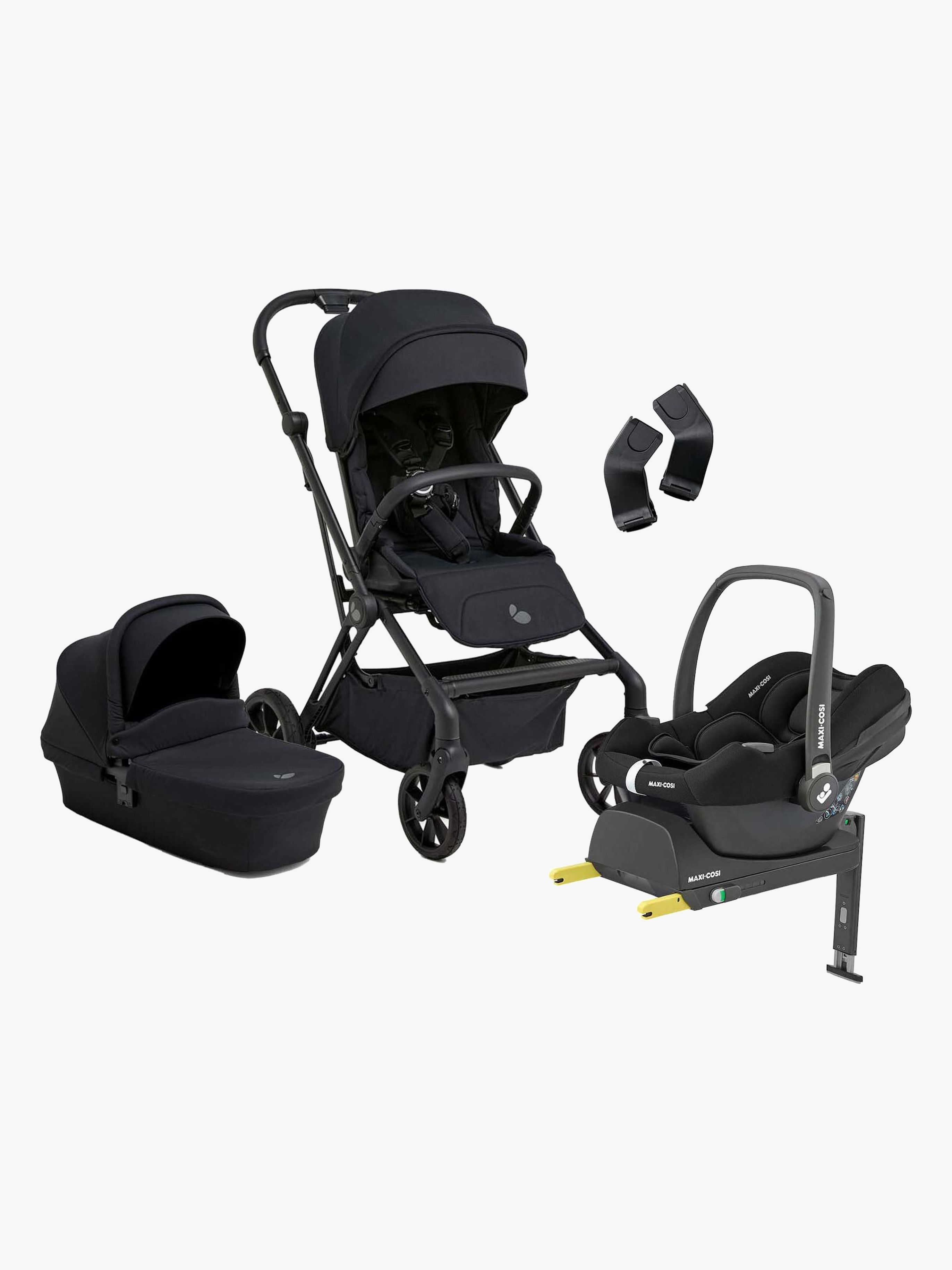 Beemoo Pro Twist Duovagn – 360° vridbar sits, inkl. babyskydd