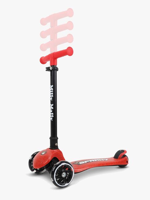 Milly Mally Sparky Sparkcykel, Röd