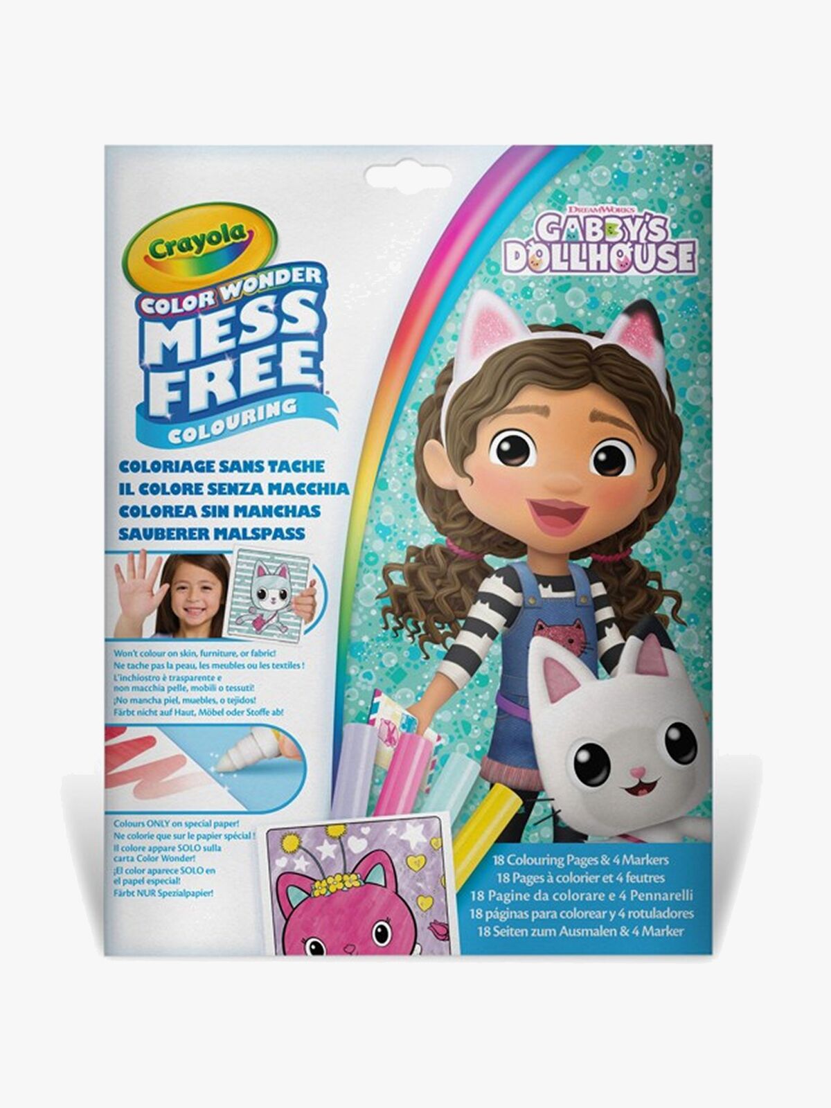 Gabby's Dollhouse Color Wonder Målarset