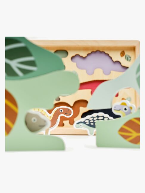 Moover Toys Dolda Dinosaurier Pussel 6 Bitar