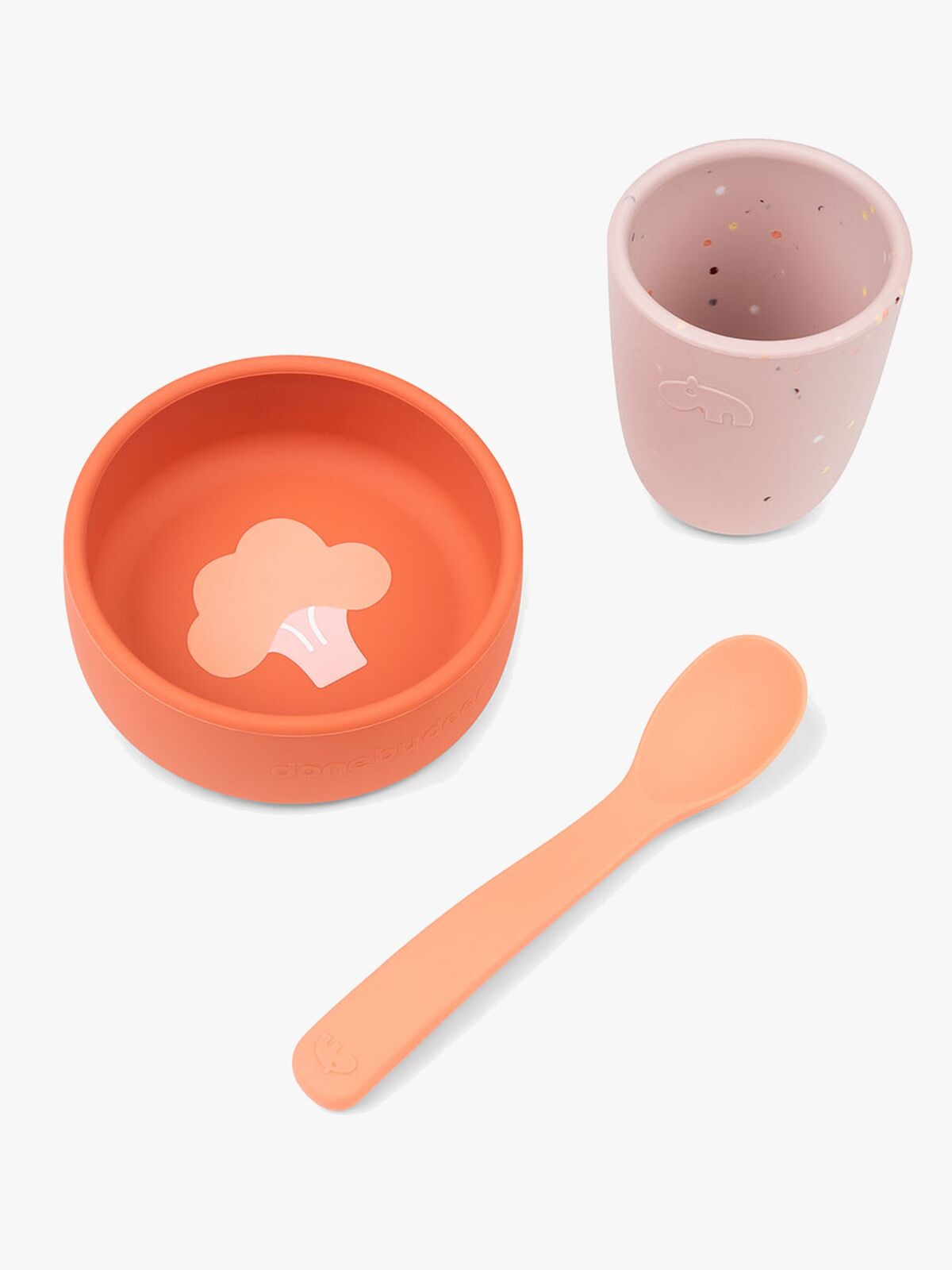 Done By Deer Silikon Matset, Papaya