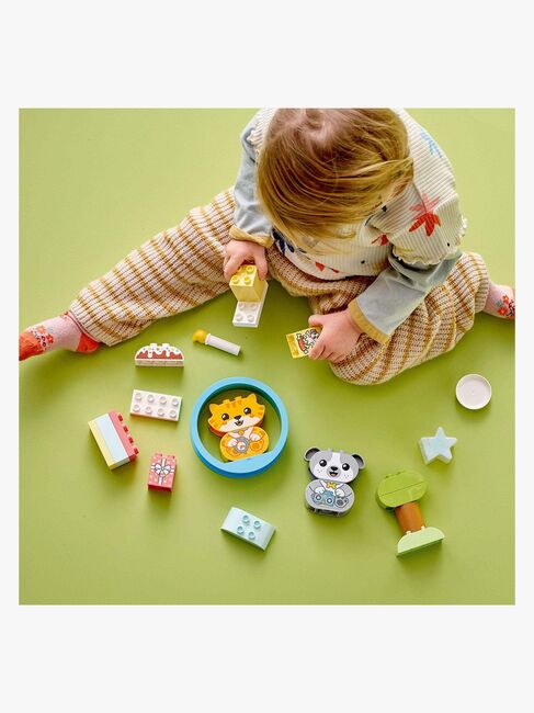 LEGO DUPLO 10977 Min Första Hundvalp & Kattunge Med Ljud