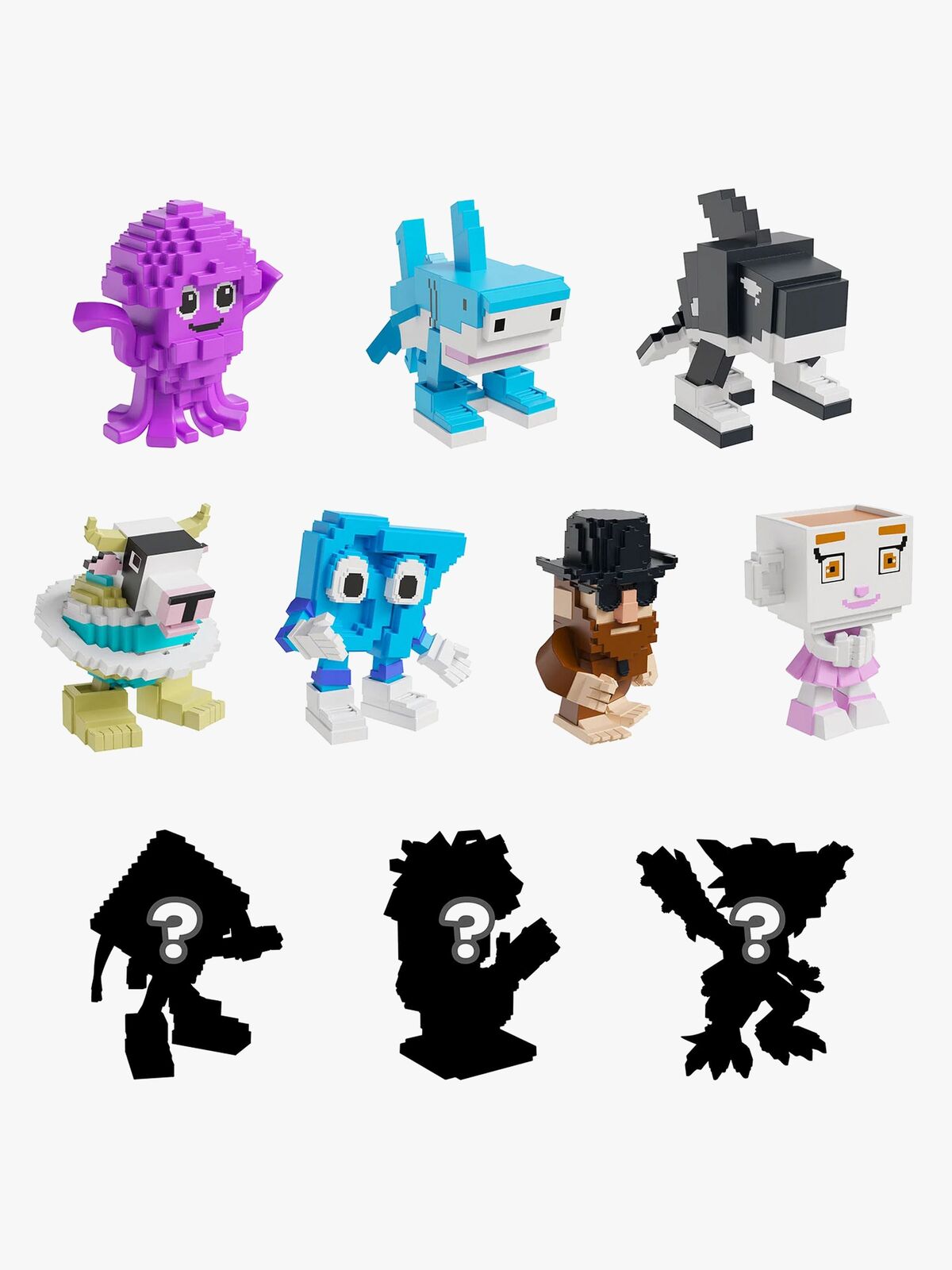 Roblox Steal A Brainrot W1 Samlarfigur Mini 6 cm Blandad