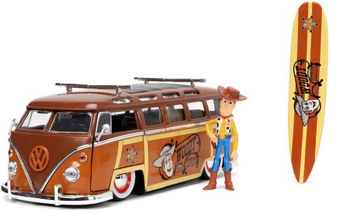 Jada Toys  Disney Toy Story Folkabuss med Woody-figur 1:24
