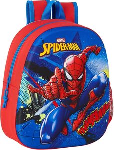 Marvel Spider-Man Ryggsäck 9L, Blå/Röd