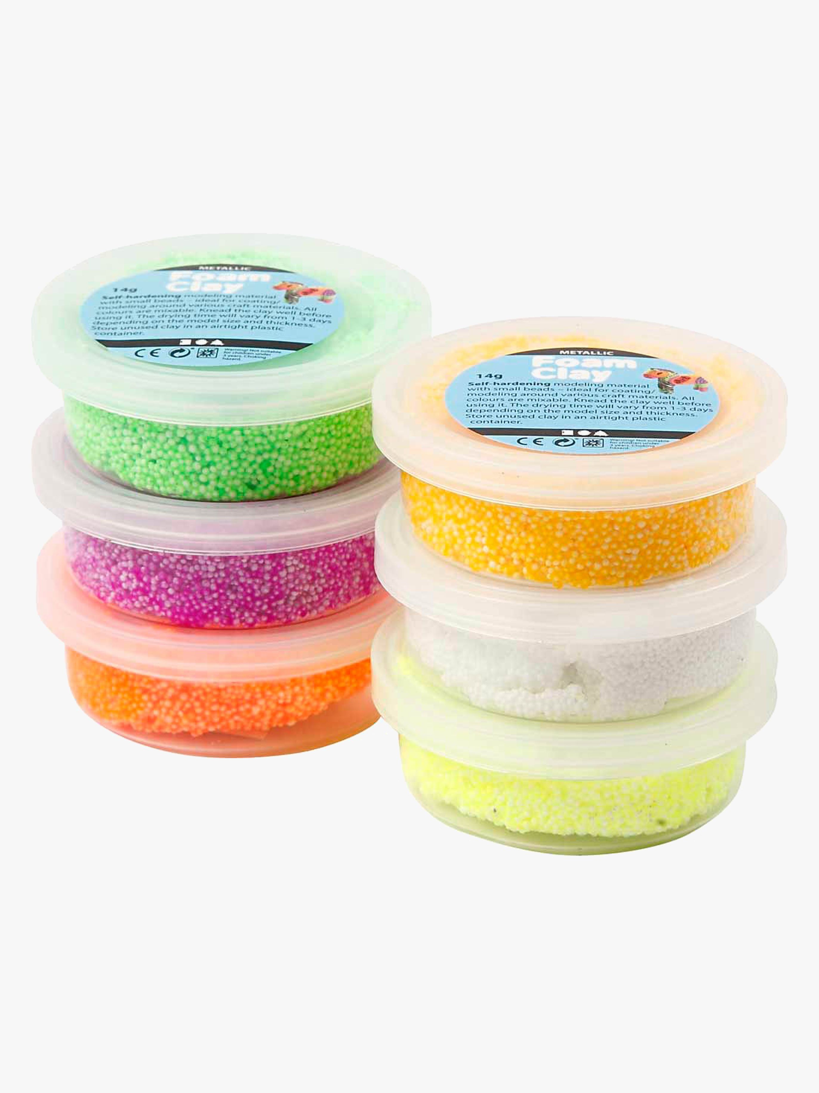 Creativ Company Foam Clay Spring Modellera 6-pack