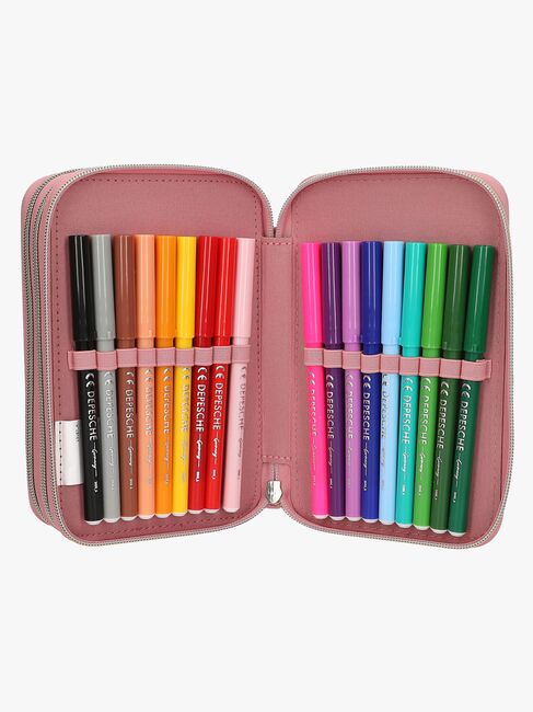 Miss Melody Trippelpennfodral Dusty Rose