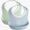 BabyBjörn Haklappsset 2-Pack, Blekgrön/Blekblå