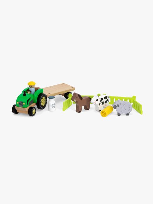 VIGA Farm Traktor med Trailer