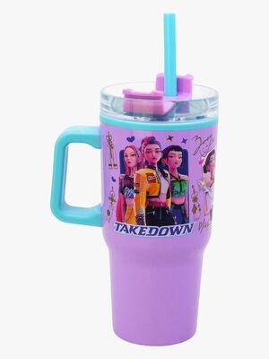 K-Pop Demon Hunters Tumbler Drikkedunk 640 ml, Pink