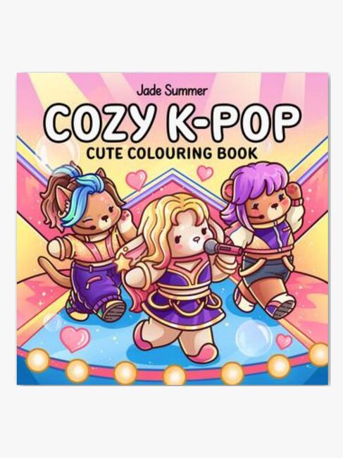 Cozy K-POP Målarbok