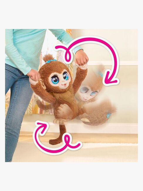 FurReal Peanut The Playful Monkey Interaktiv Apa 38 cm