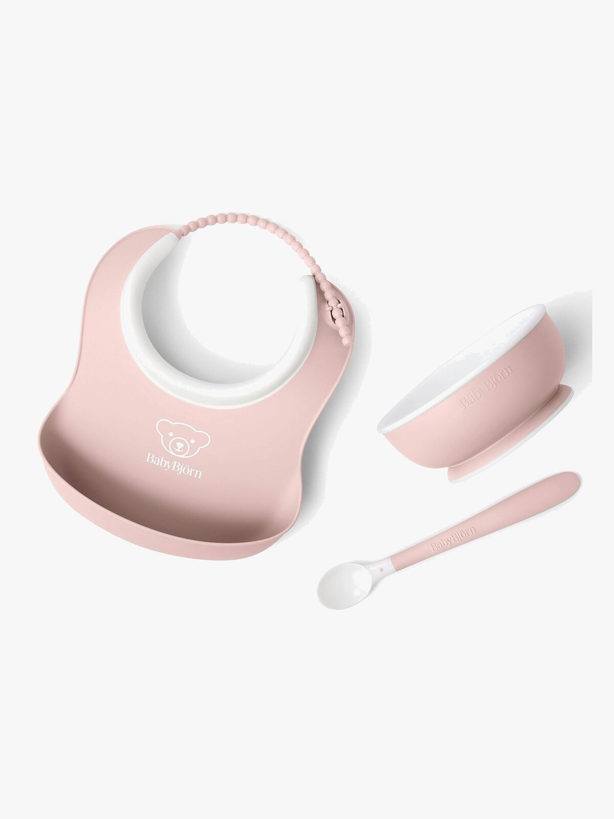 BabyBjörn Matset 3-delar, Blekrosa