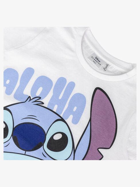 Disney Stitch T-shirt, Vit