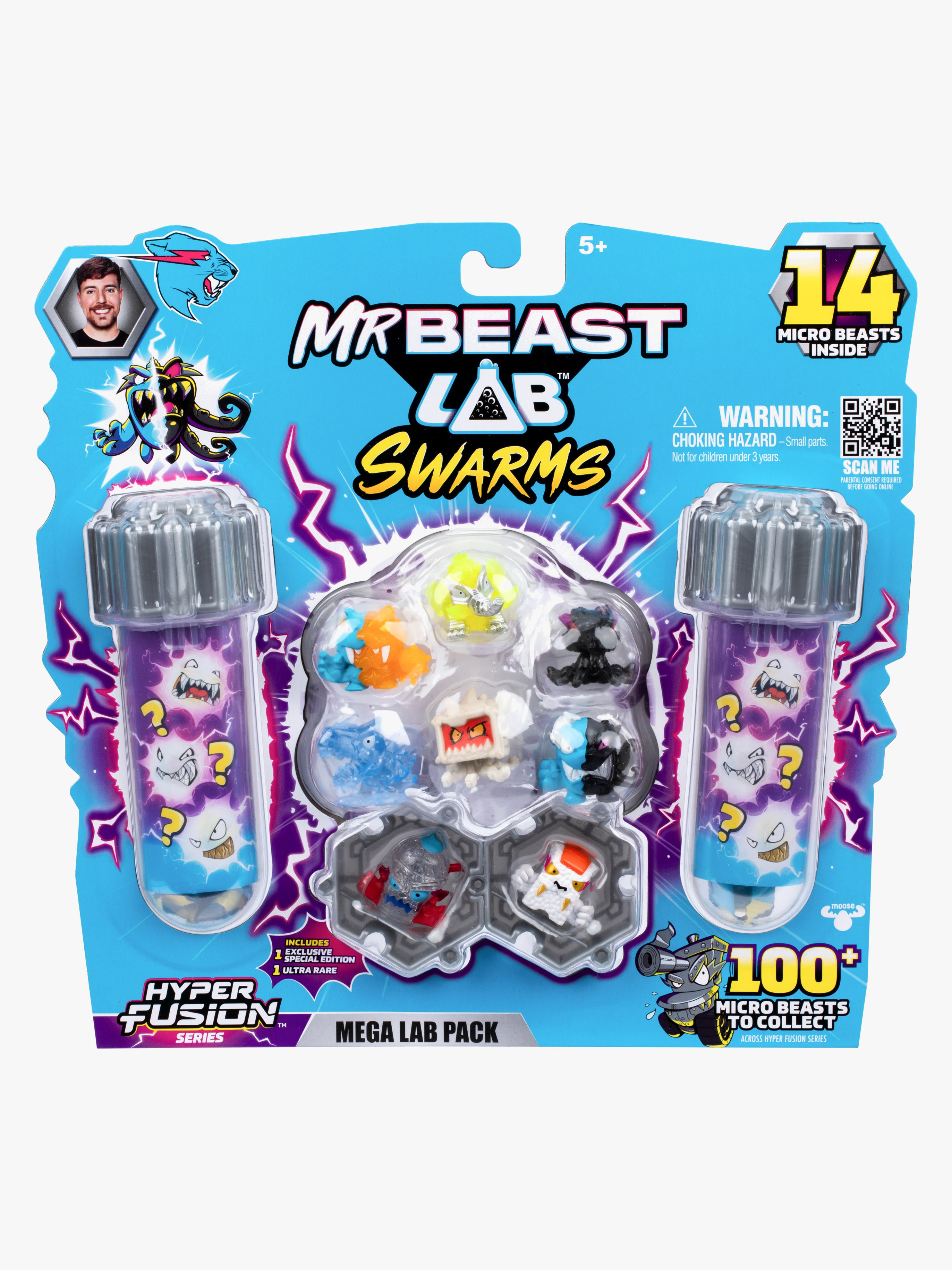 Beast Lab Swarms Samlarfigurer Hyper Fusion 14-Pack