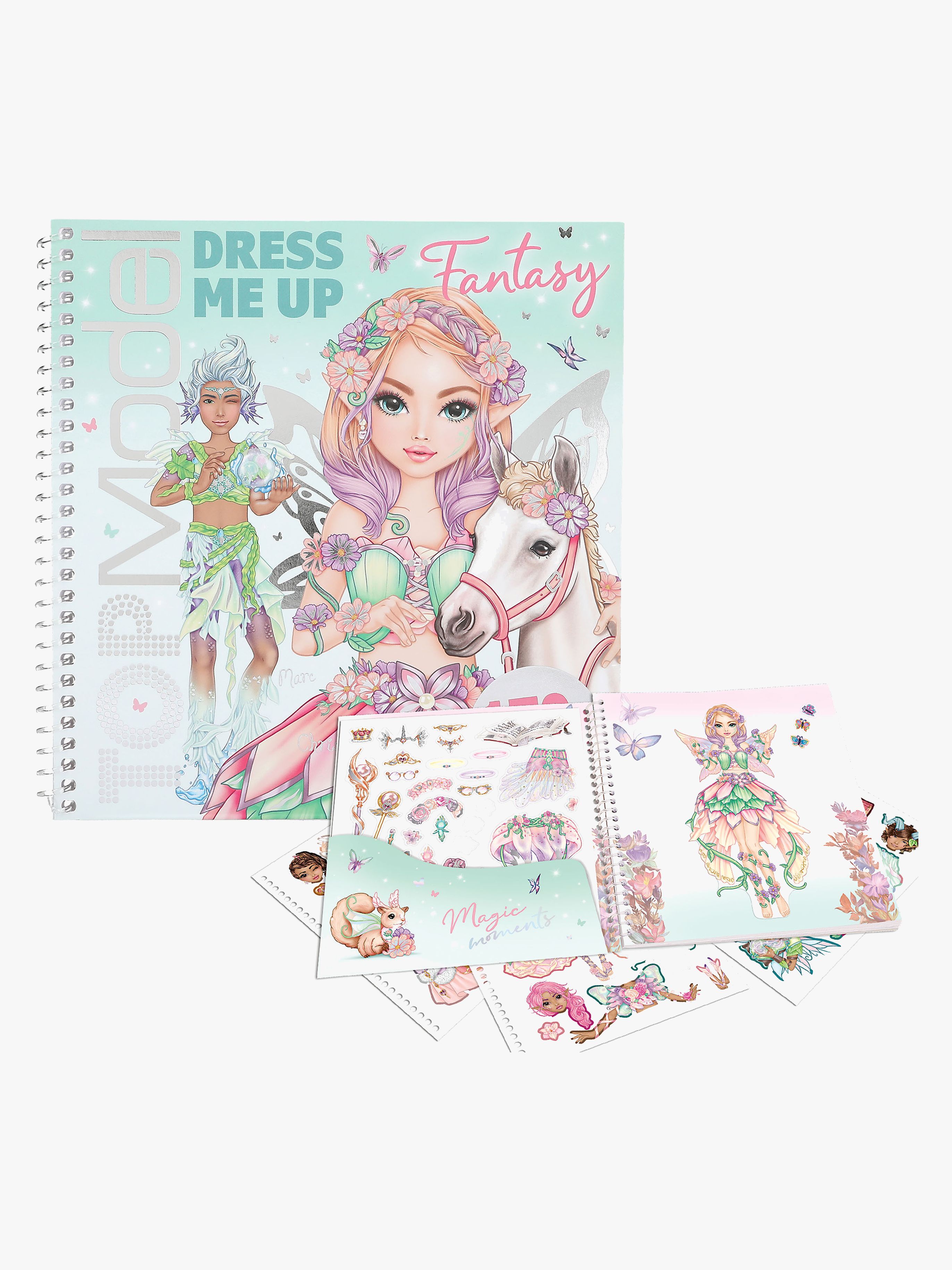 TOPModel Dress Me Up Klistermärkesbok Fantasy