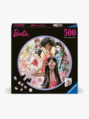 Ravensburger Cirkulärt Barbie Pussel 500 Bitar