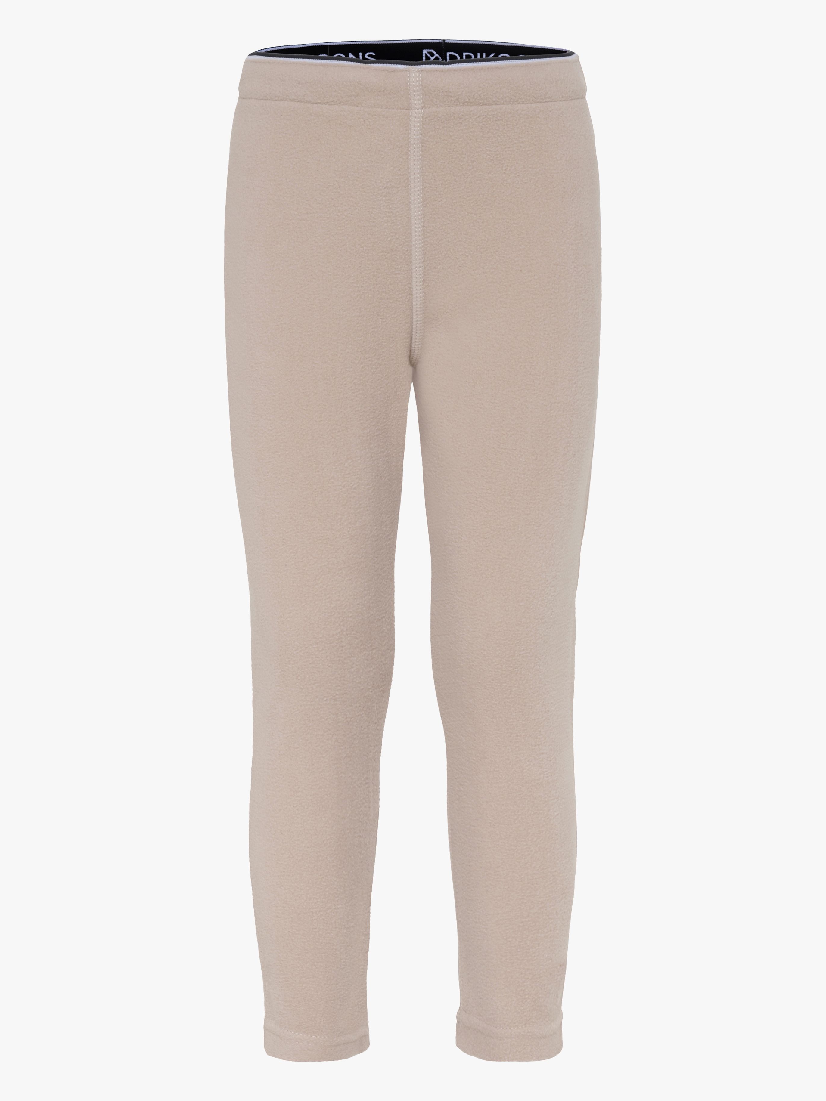 Didriksons Monte Fleecebyxor, Beach Beige, 120