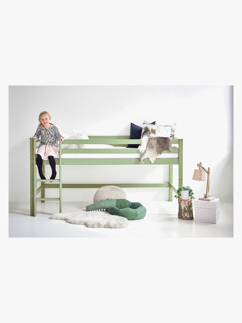 Hoppekids Halvhög Modul 90x200 ECO Dream, Pale Green