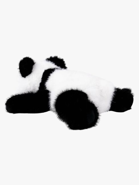 Teddykompaniet Gosedjur Liggande Panda 28 cm, Svart/Vit