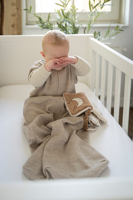 Baby's Only Sovpåse Merinoull 60cm, Fine Sand