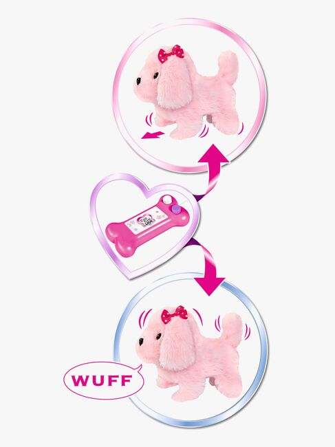 ChiChi LOVE Gående Hundvalp med Fjärrkontroll