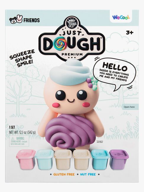 Just Dough Modellera Figur 57 g, 6-Pack